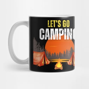 Let's Go Camping Mug